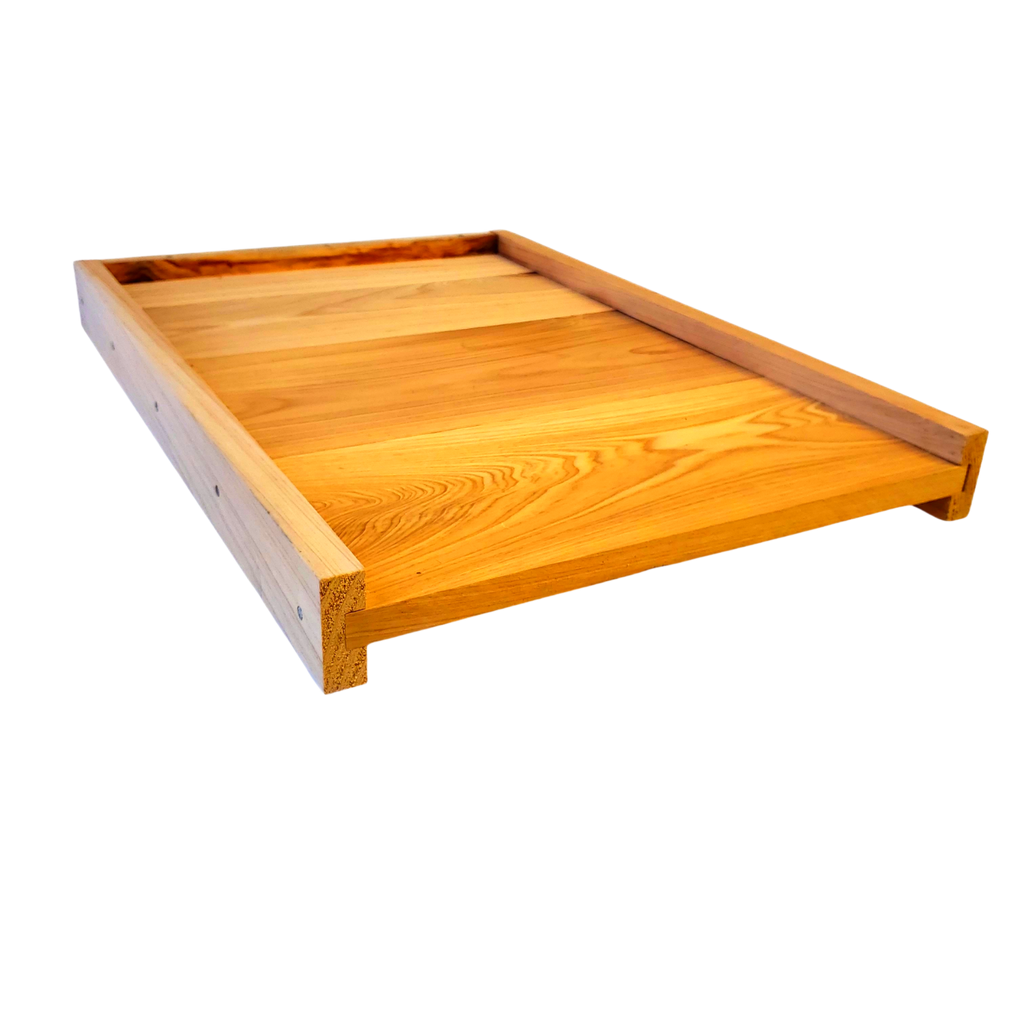10-Frame Cypress Solid Bottom Board-Woodenware and Kits-10-Frame Unpainted-Foxhound Bee Company