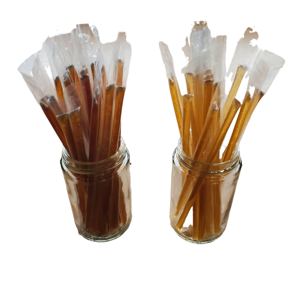 Honey Sticks-Hive Products-Clover Blossom - 100 Pack-Foxhound Bee Company