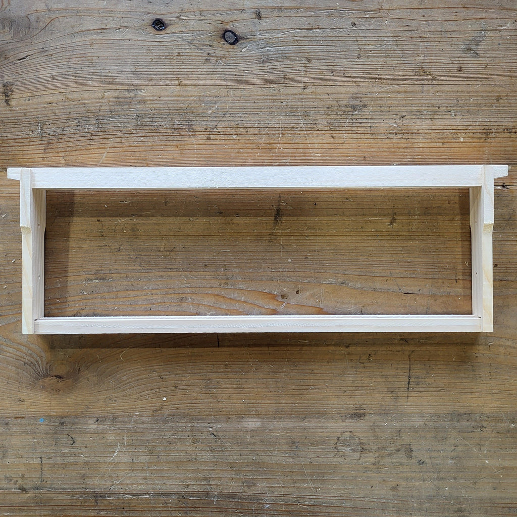 Medium 6 1/4 Inch Langstroth Frame, Wedged Top / Split Bottom with Holes-Woodenware and Kits-Single-Foxhound Bee Company