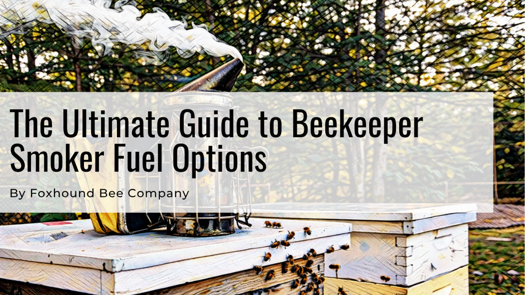 Smoker on top of a hive