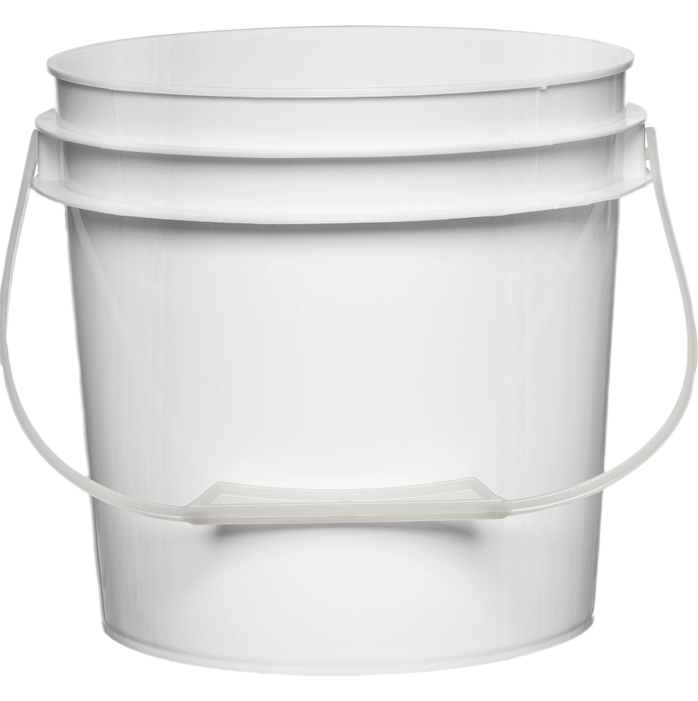 1 Gallon Round Bucket and Lid with Gasket-Single-Foxhound Bee Company