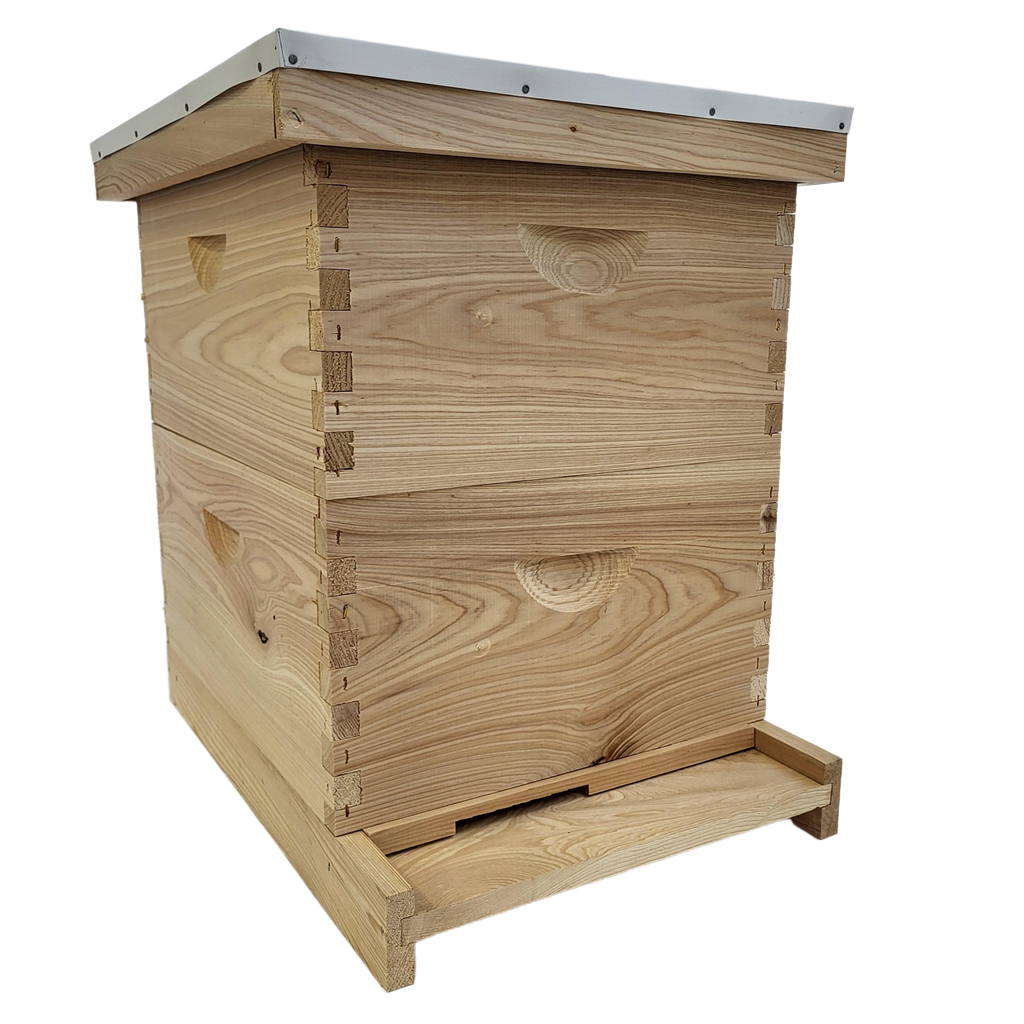 10-Frame Double Deep Box Hive Kit-Foxhound Bee Company