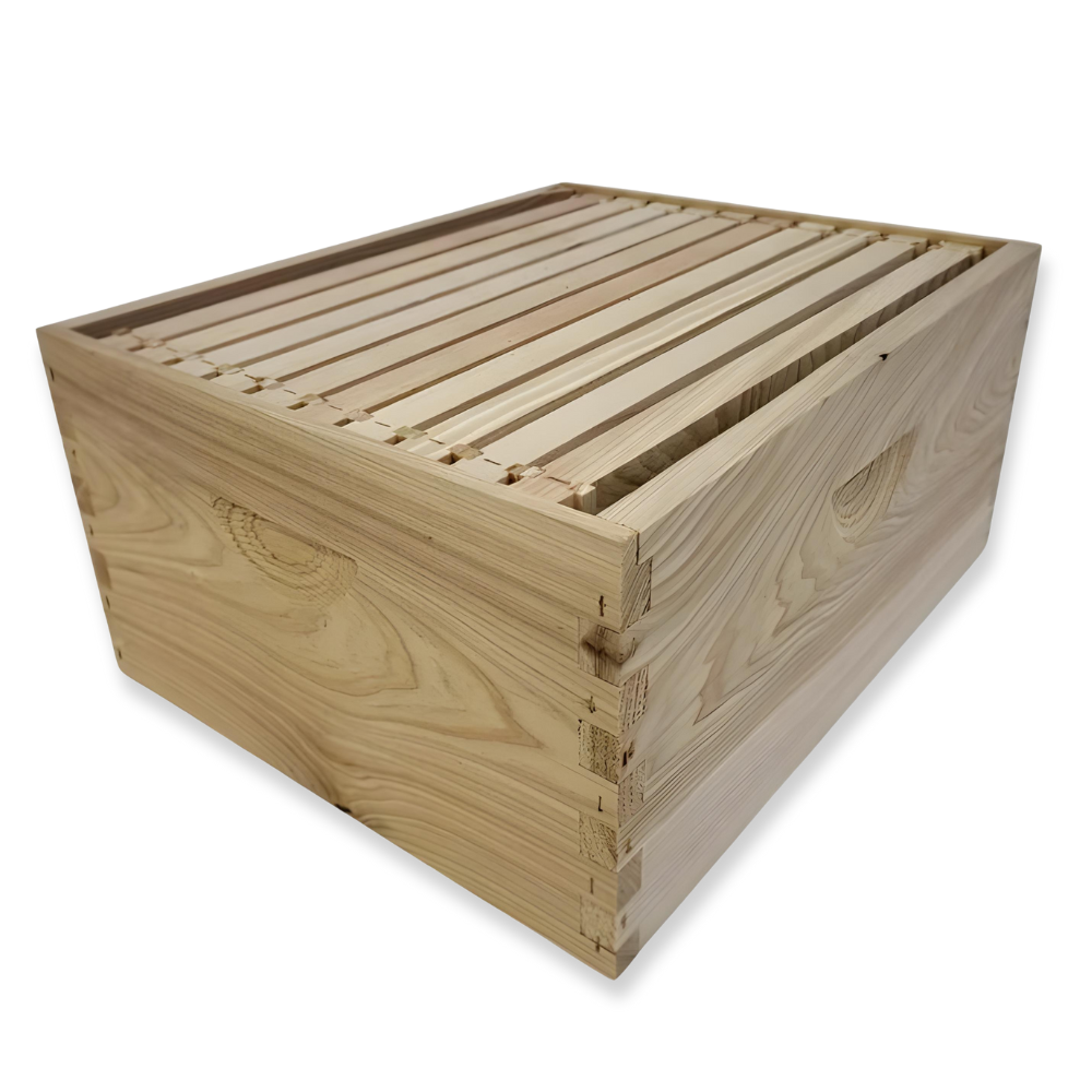 10-Frame Double Deep Box Hive Kit-Woodenware and Kits-10-Frame Unassembled-Foxhound Bee Company