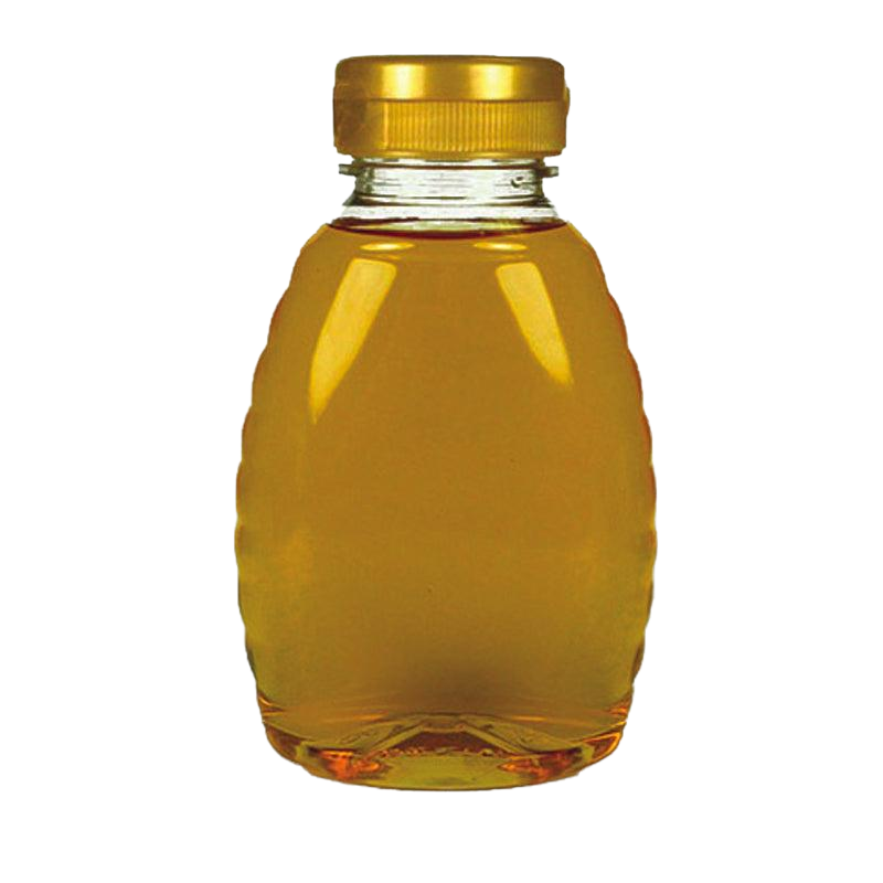 12 oz Plastic Classic Honey Jar-Supplies-1 Box - 24 Jars-Foxhound Bee Company