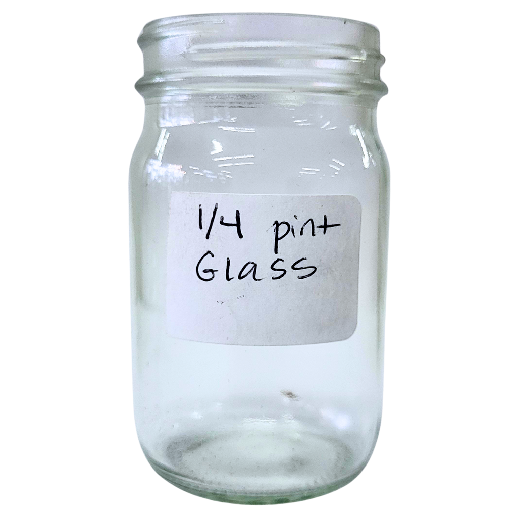 1/4 pint Glass Jars - 4 1/4 oz-Supplies-1 Case - 24 Jars-Foxhound Bee Company