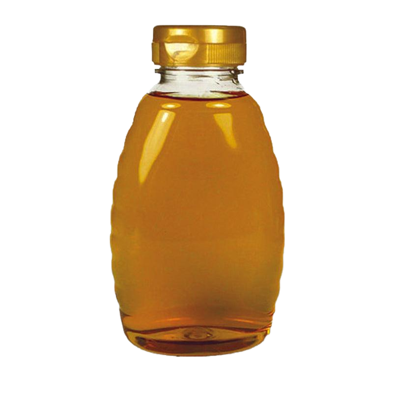 16 oz Plastic Classic Honey Jars-Supplies-1 Box - 24 Bottles-Foxhound Bee Company