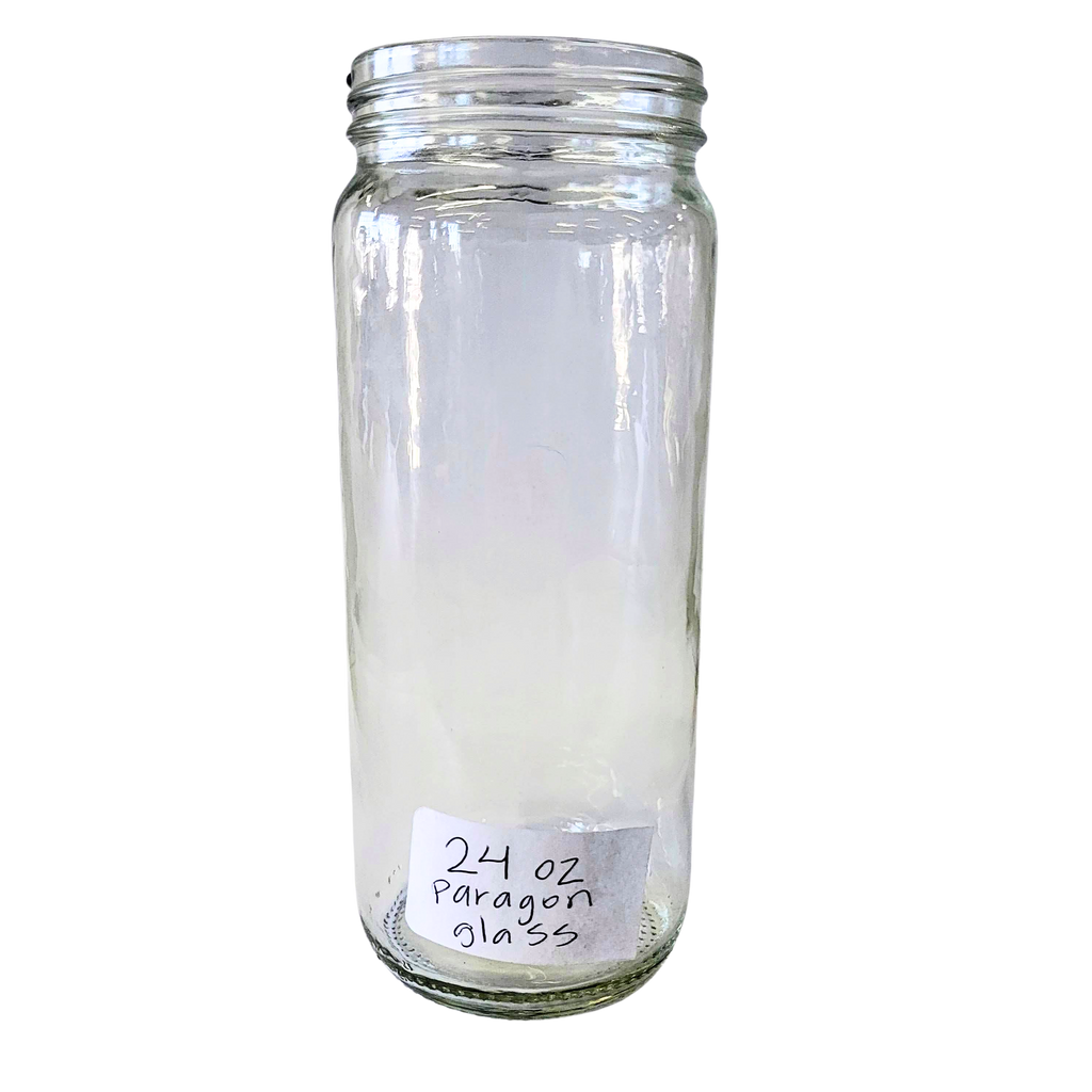 24 oz (16 fl oz) Glass Paragon Jars-Foxhound Bee Company