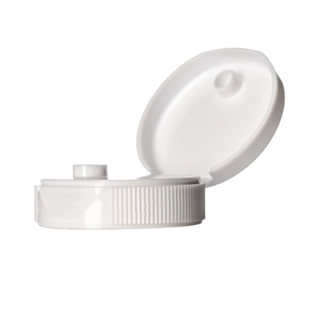 38mm Flip Top Plastic Lid-Supplies-White-1 Piece-Foxhound Bee Company