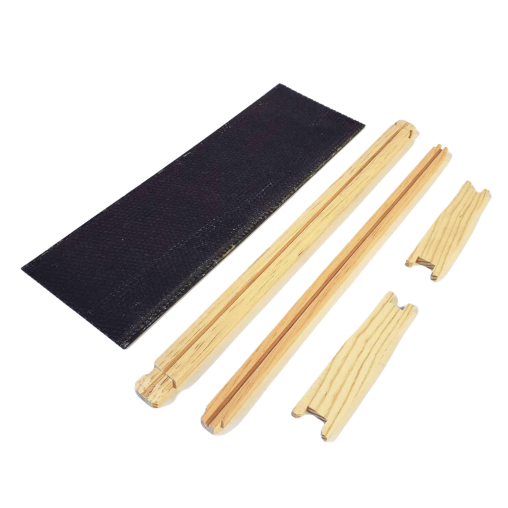 8-Frame Complete, Medium 6 5/8-inch Box with Frames and Foundation-Foxhound Bee Company
