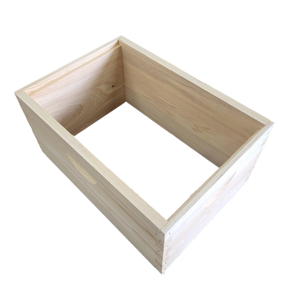 8-Frame Cypress Deep 9 5/8-Inch Brood Box-Woodenware and Kits-8-Frame Assembled-Foxhound Bee Company