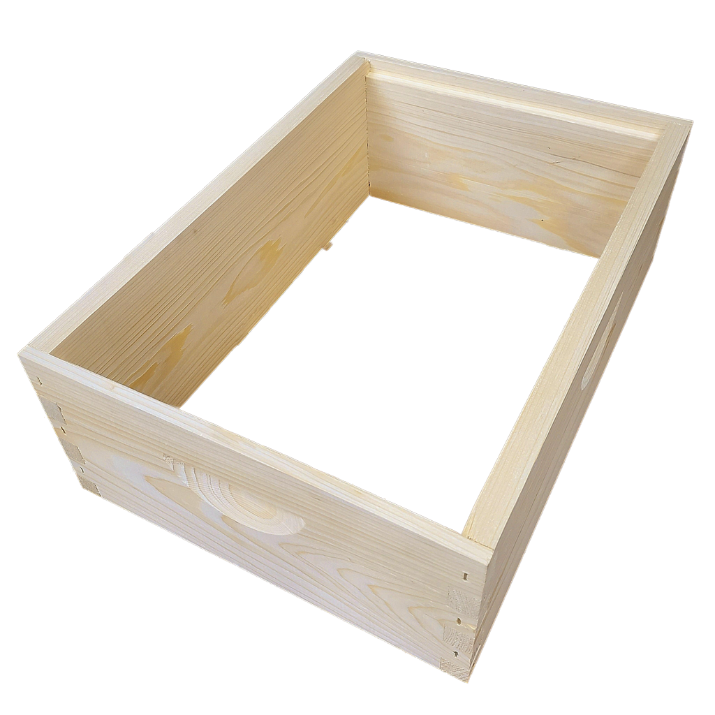 8-Frame Cypress Medium 6 5/8-inch Super Box-Woodenware and Kits-8-Frame Assembled-Foxhound Bee Company
