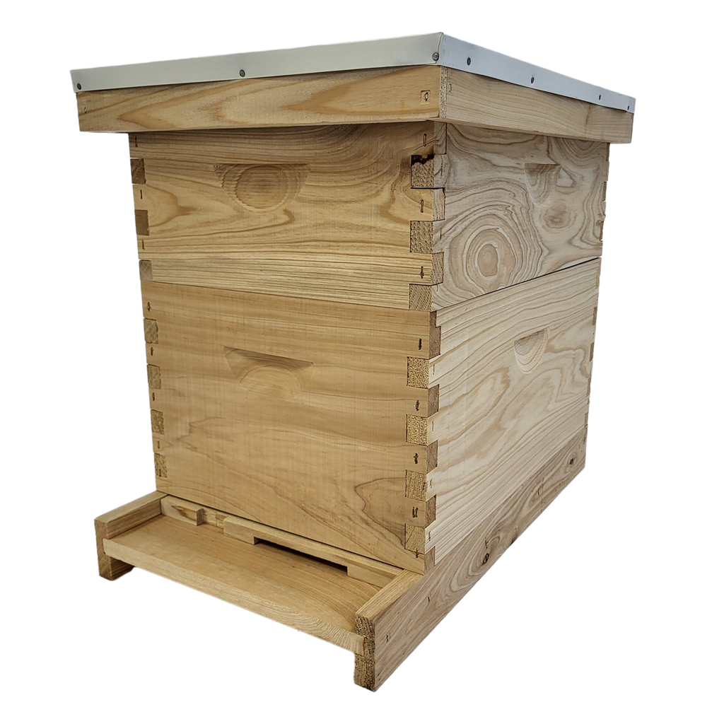 8-Frame Deep and Medium Box Hive Kit-Foxhound Bee Company