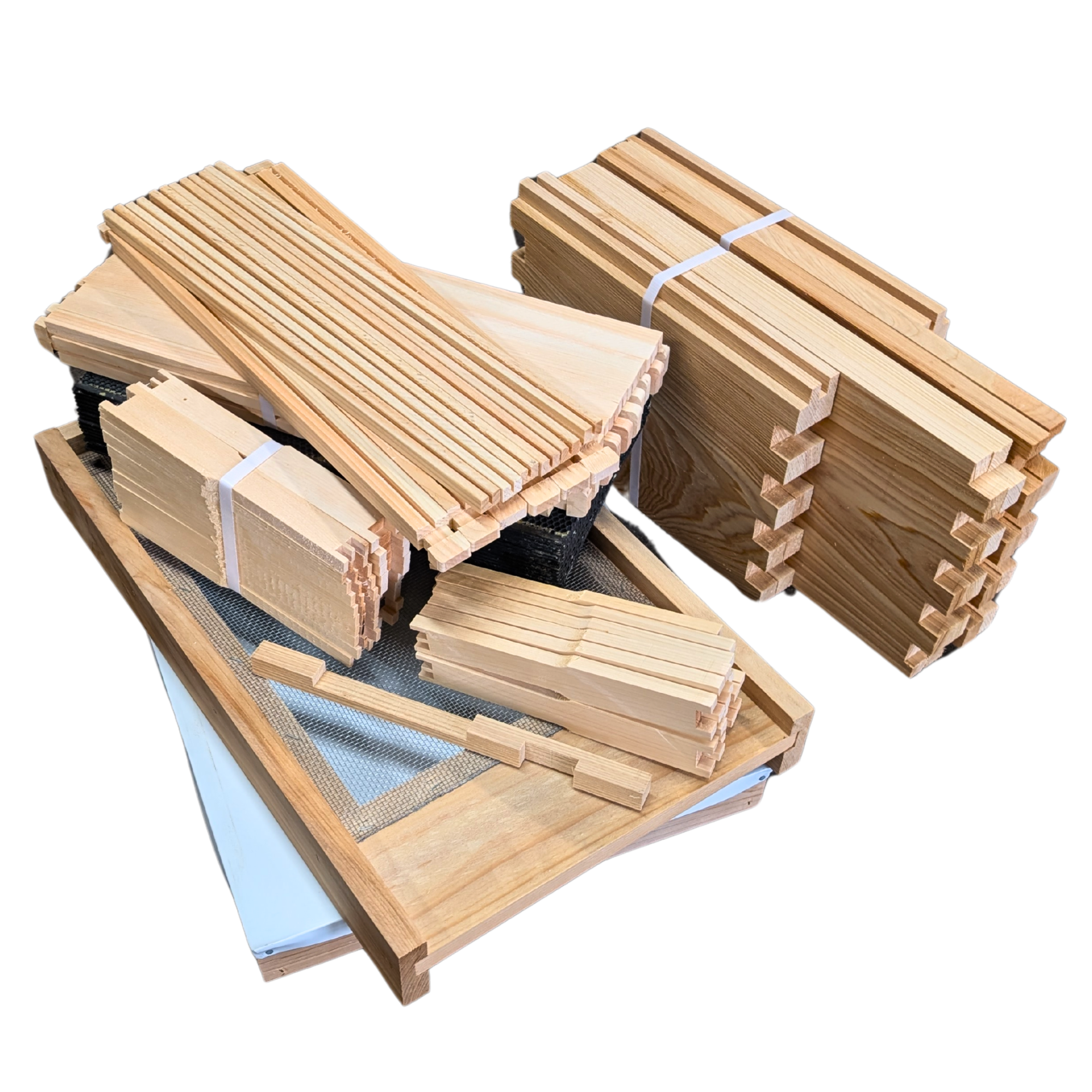 honeyページ 8-Frame Double Deep Box Hive Kit – Foxhound Bee Company