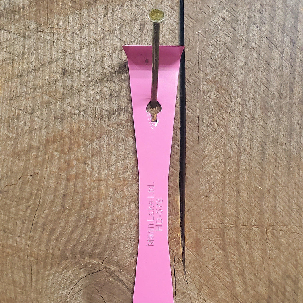 9 1/2 inch Pink Hive Tool-Supplies-Foxhound Bee Company