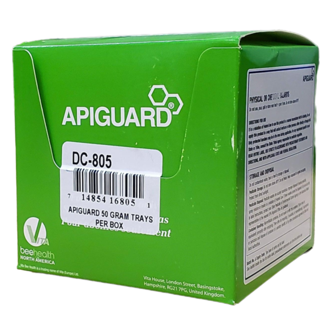 ApiGuard Varroa Mite Treatment-Supplies-Single 50 Gram Tray-Foxhound Bee Company