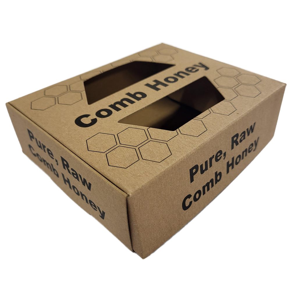Comb Honey Cassette Packaging-Hive Products-Medium Frame Packaging-40 Pack-Foxhound Bee Company