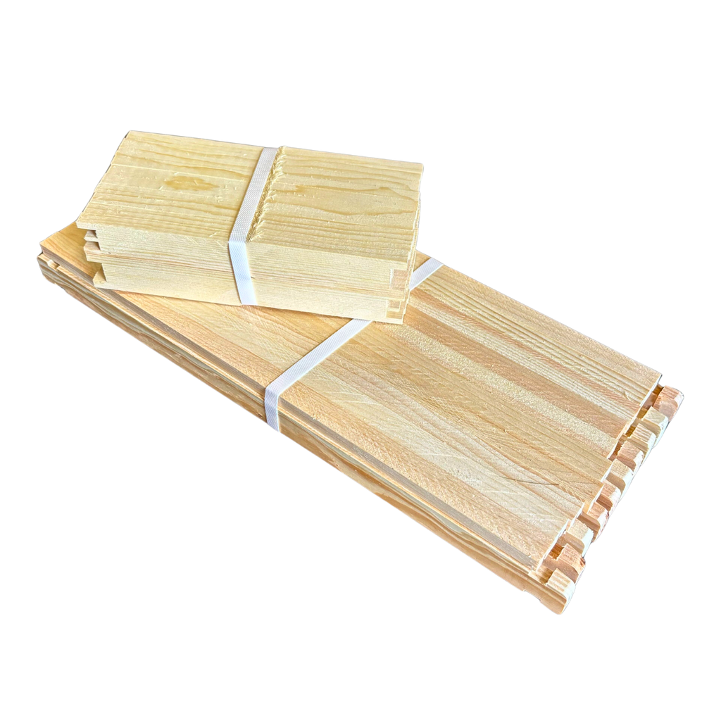 Deep 9 1/8-Inch Langsroth Frame, Unassembled, Grooved Top / Grooved Bottom 2