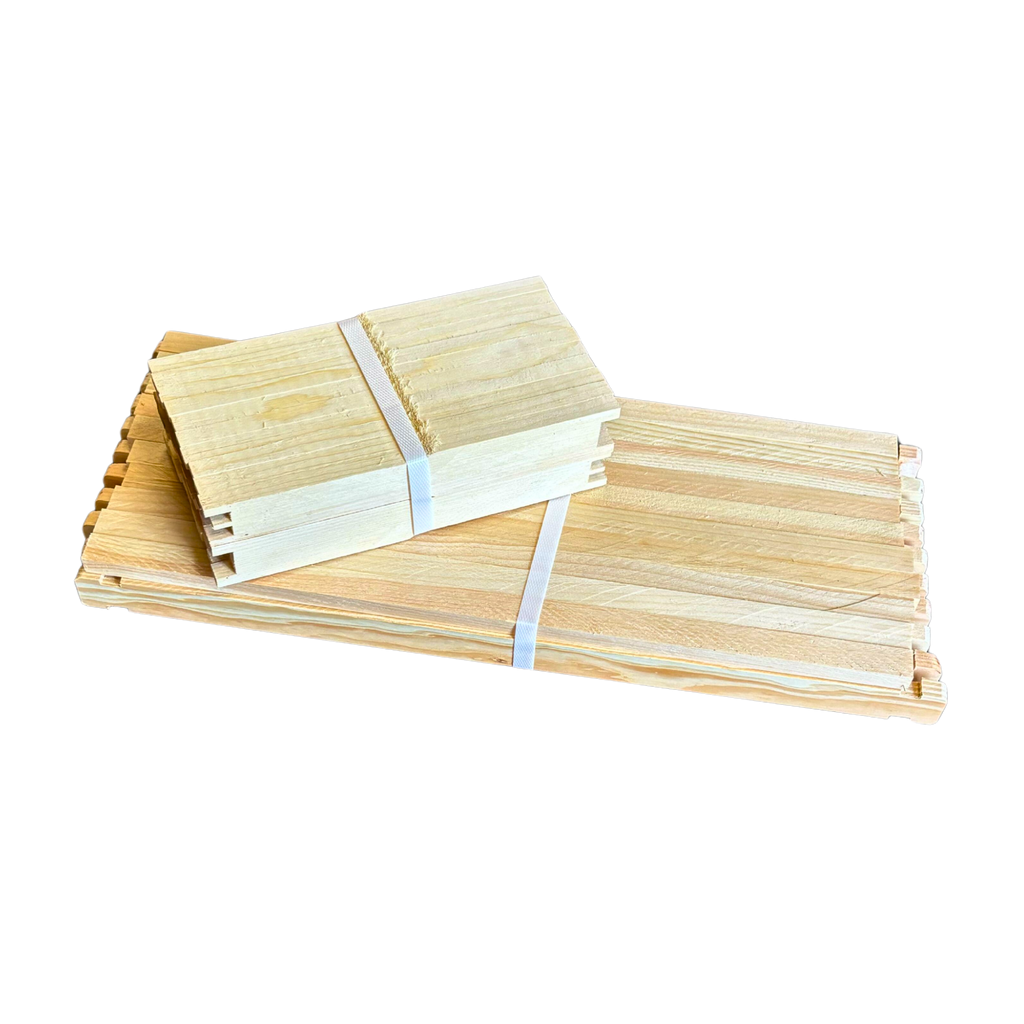 Deep 9 1/8-Inch Langsroth Frame, Unassembled, Grooved Top / Grooved Bottom 4