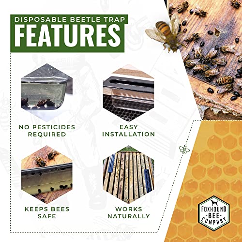 Disposable Small Hive Beetle Trap-Supplies-Single-Foxhound Bee Company