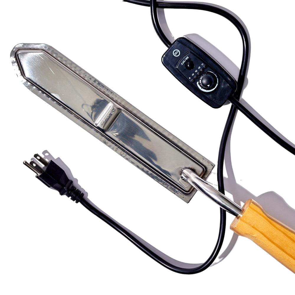 Electric Uncapping Knife with Thermostat Control Foxhound Bee Company