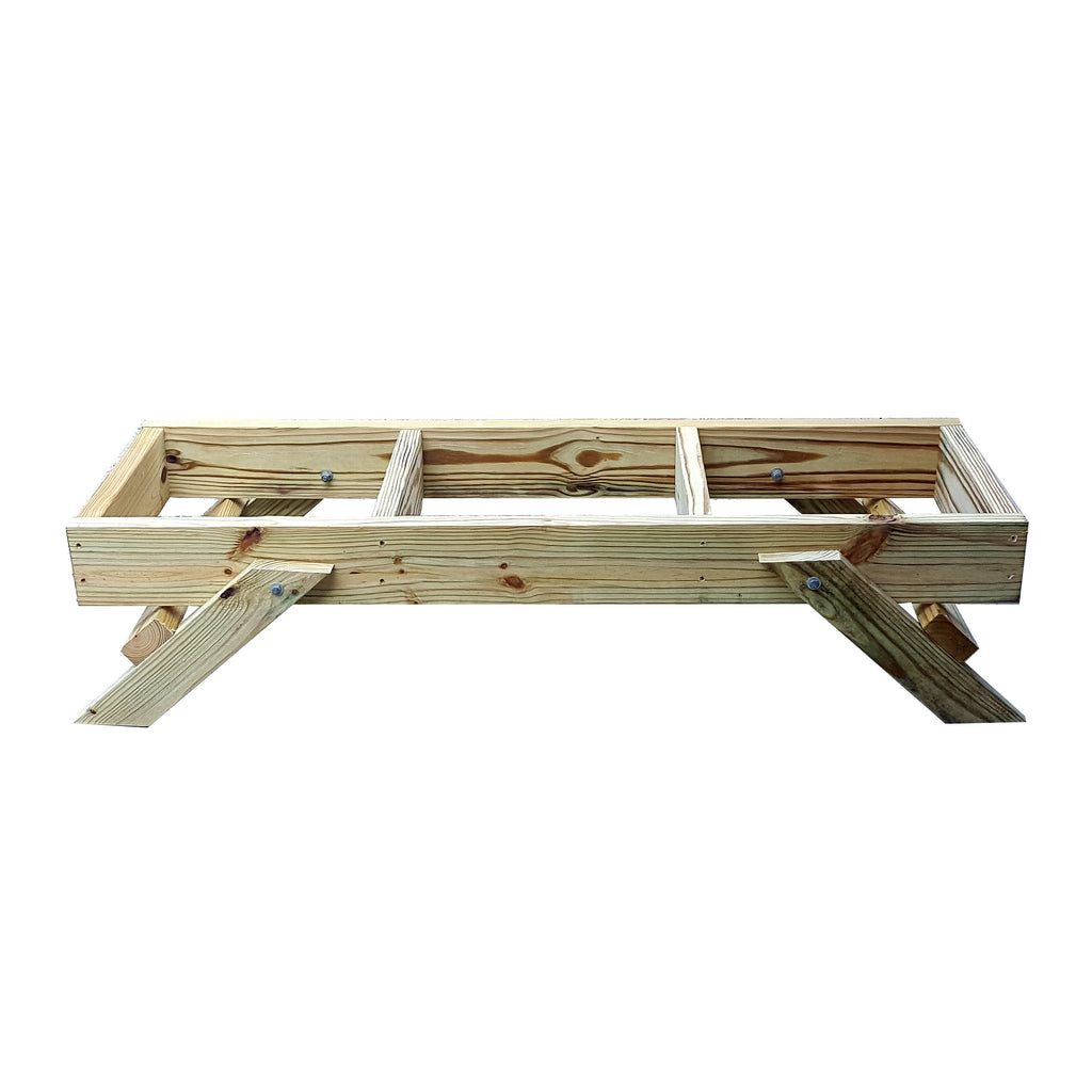 Folding, Three Hive Stand-Supplies-Foxhound Bee Company