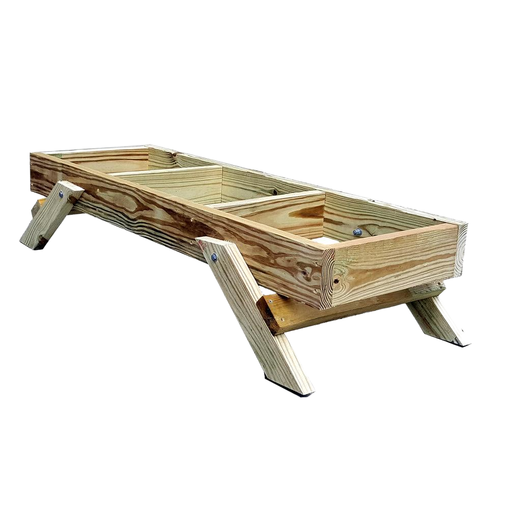 Folding, Three Hive Stand-Supplies-Foxhound Bee Company