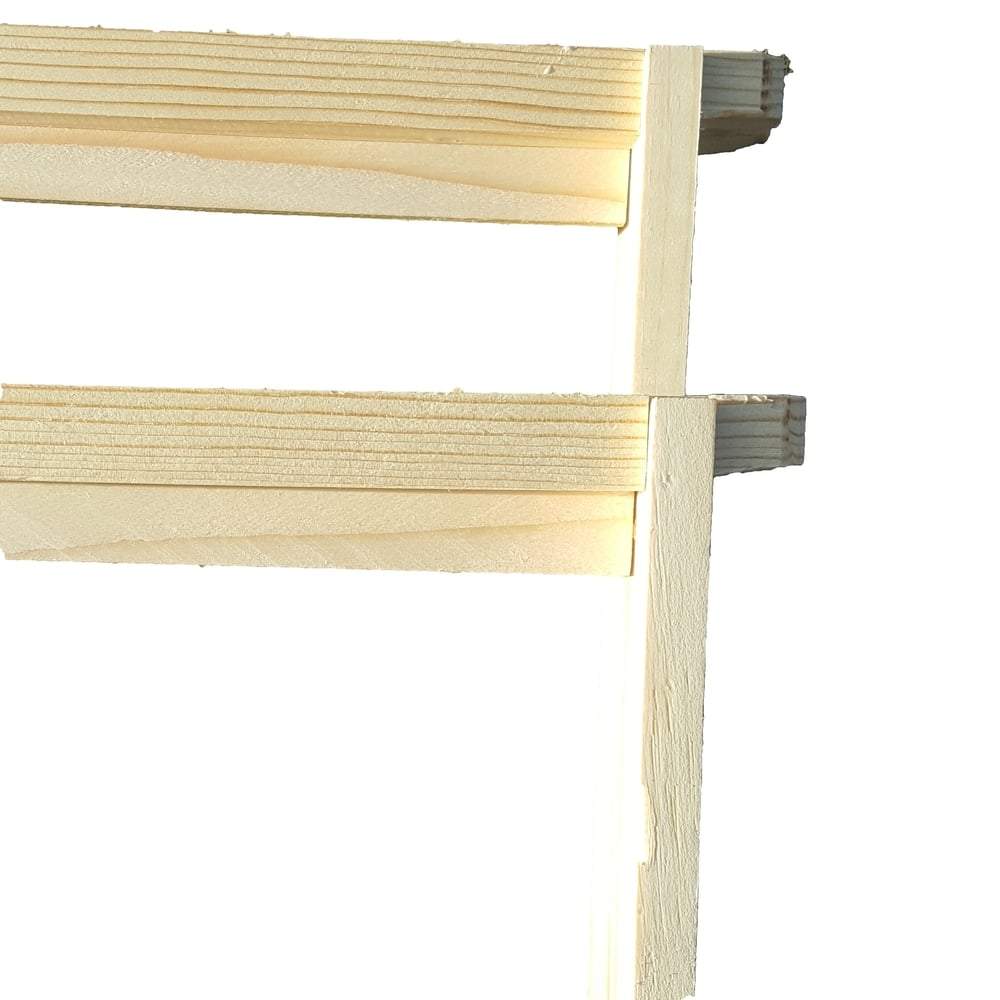 Foundationless Frames - Medium 6 1/4-inch-Woodenware and Kits-Unassembled 1 Pack-Foxhound Bee Company