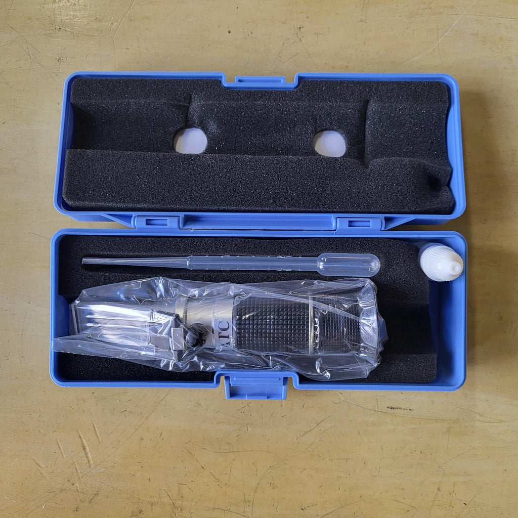 Hand Held Honey and Juice Refractometer with ATC-Supplies-Foxhound Bee Company