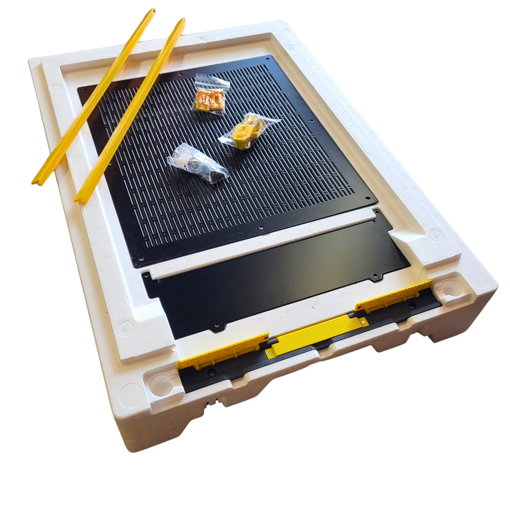 Hive IQ Base & Lid Kit w/ Queen Excluder-Foxhound Bee Company