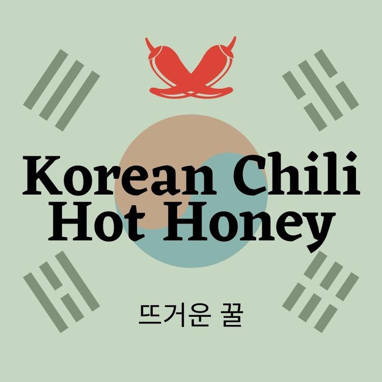 Korean Chili Hot Honey-Hive Products-Foxhound Bee Company