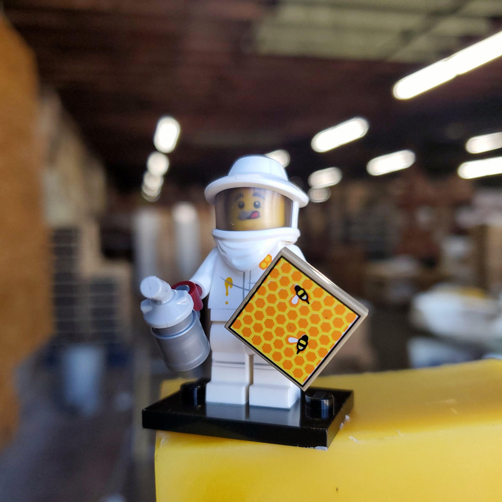 Lego Beekeeper Mini FIgure-Merchandise-Foxhound Bee Company