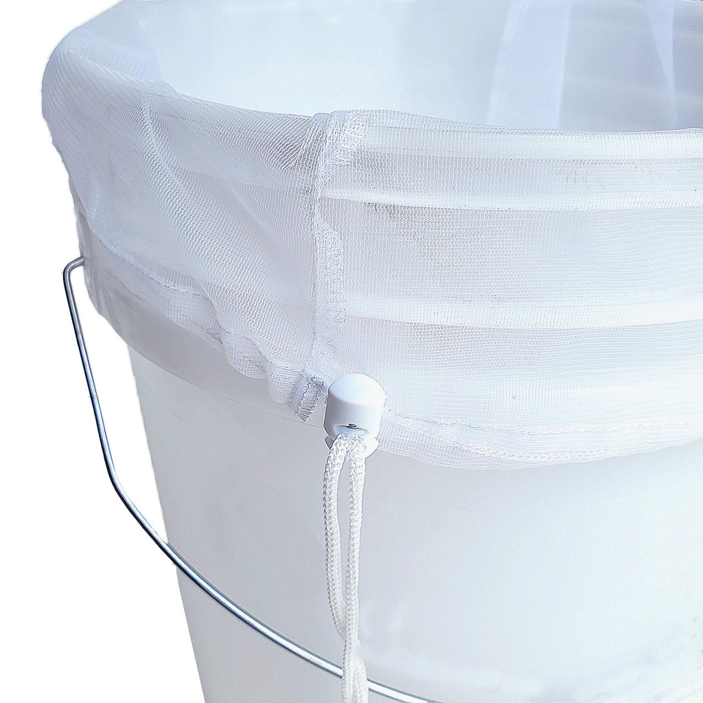 Nylon Honey Strainer Bags for 5 Gallon Bucket - 2 Pack-Supplies-Foxhound Bee Company