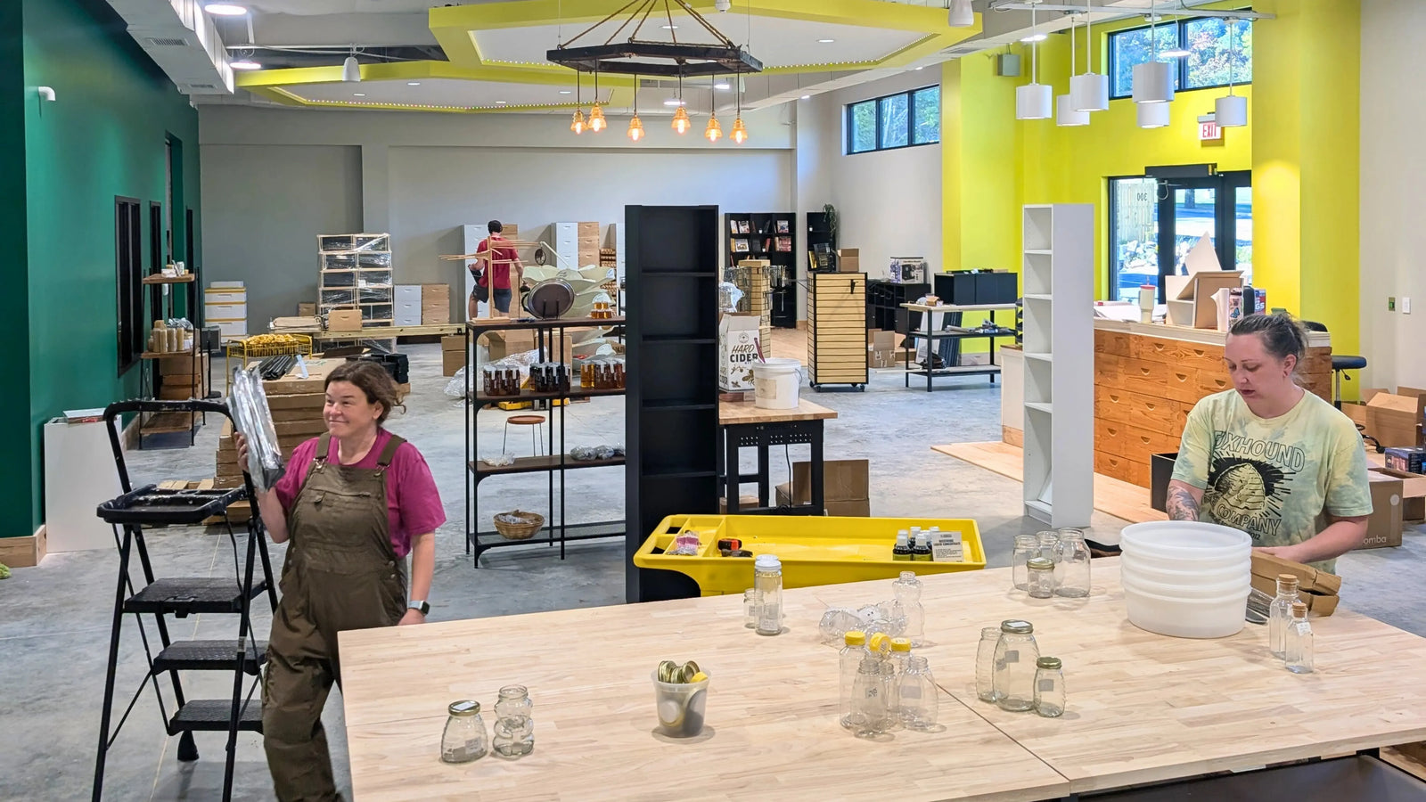 October Construction Update - Our New Hive Is Taking Shape