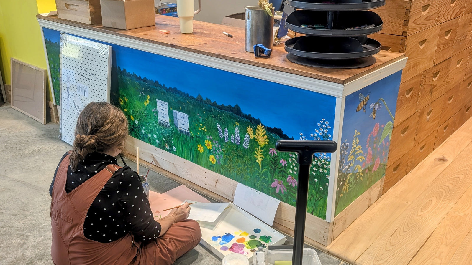 October Construction Update - Our New Hive Is Taking Shape