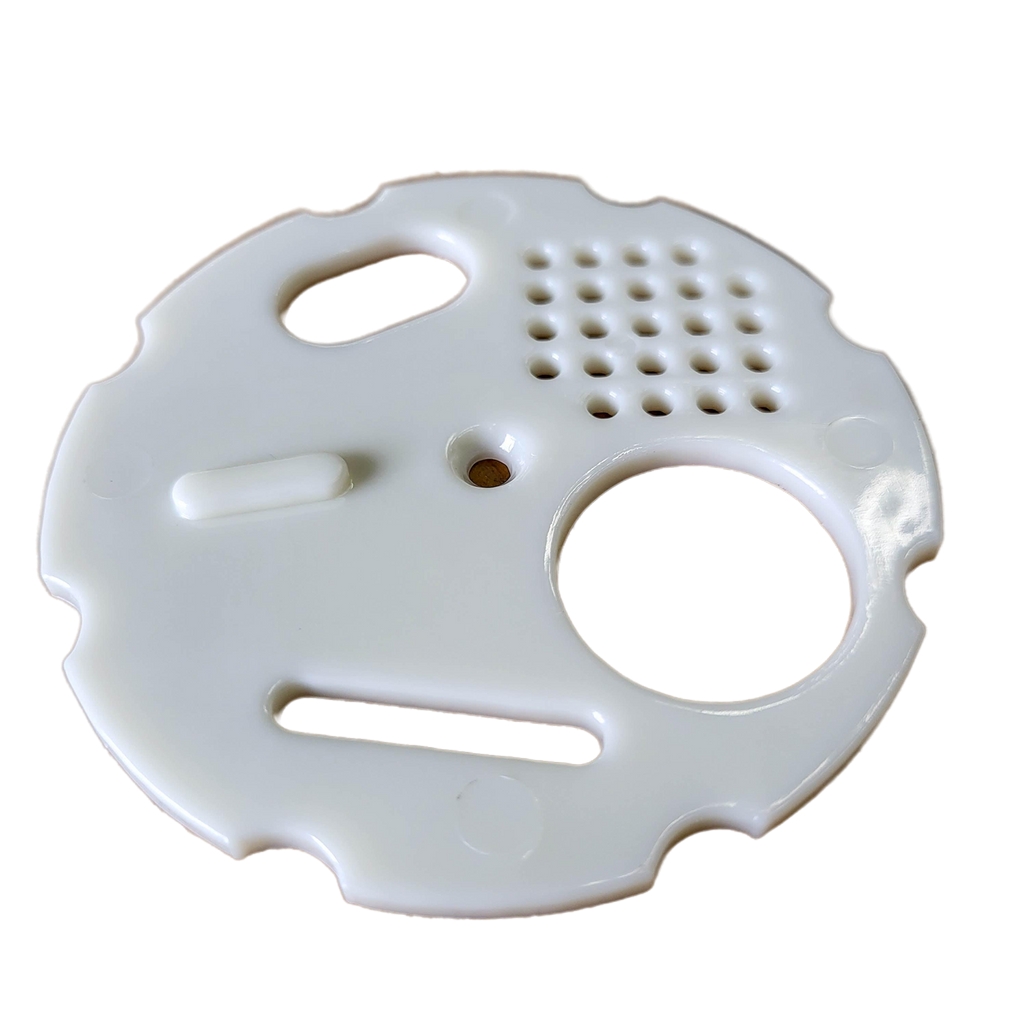 Plastic, Round Disc Entrance Reducer-Supplies-Foxhound Bee Company