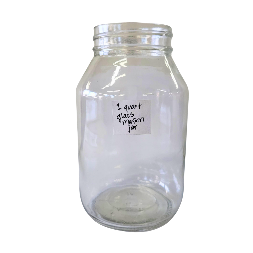 Quart Glass Mason Jar - 32 oz-Foxhound Bee Company
