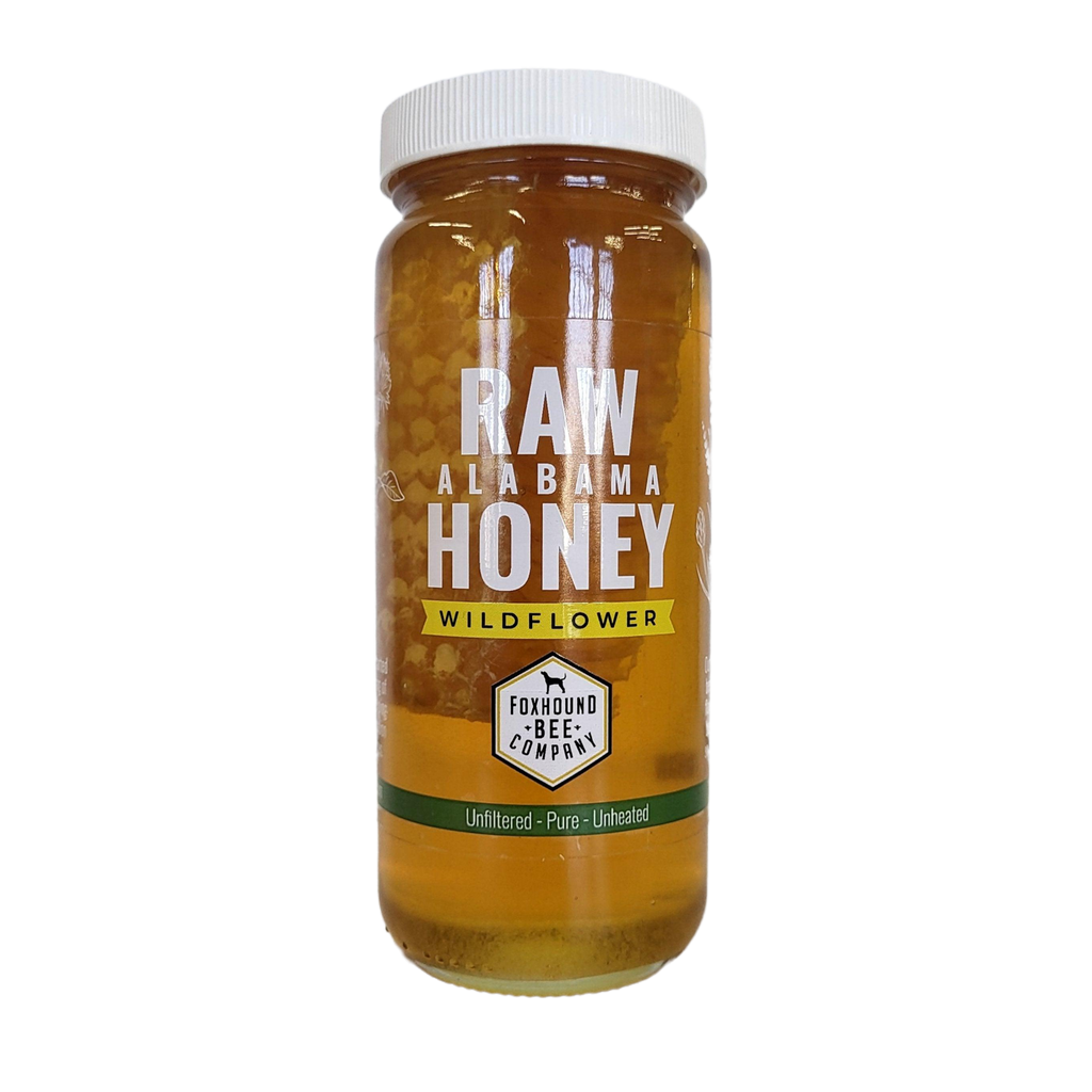 Raw Honey with Chunk Comb-Hive Products-Foxhound Bee Company