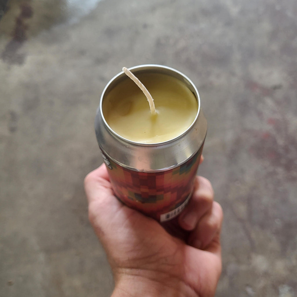 Recycled (Can)dle-Hive Products-Beer Can Candle-Single-Foxhound Bee Company