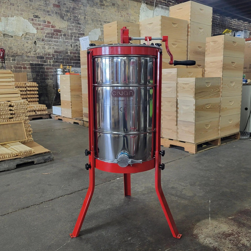 Rental - Honey Extractor Kit 3 Frame Manual-Foxhound Bee Company