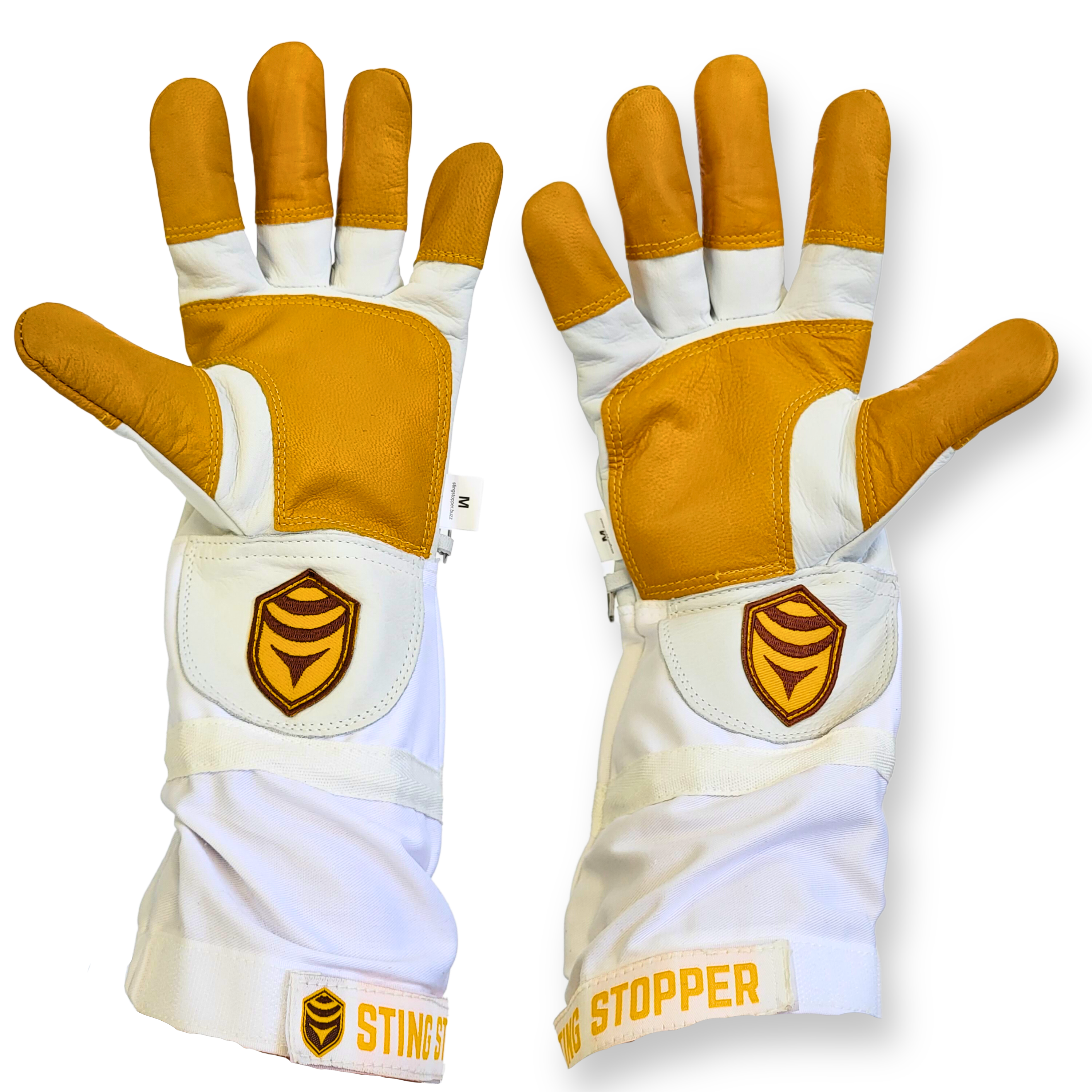 Sting Stopper Heavy Duty Goat Skin Beekeeping Gloves - Beekeeper