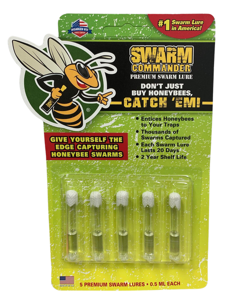 Swarm Commander Crush Vials 5-Pack – Foxhound Bee Company