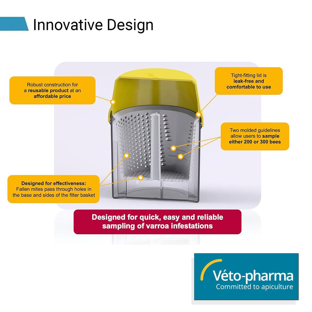 Varroa Easy Check-Foxhound Bee Company