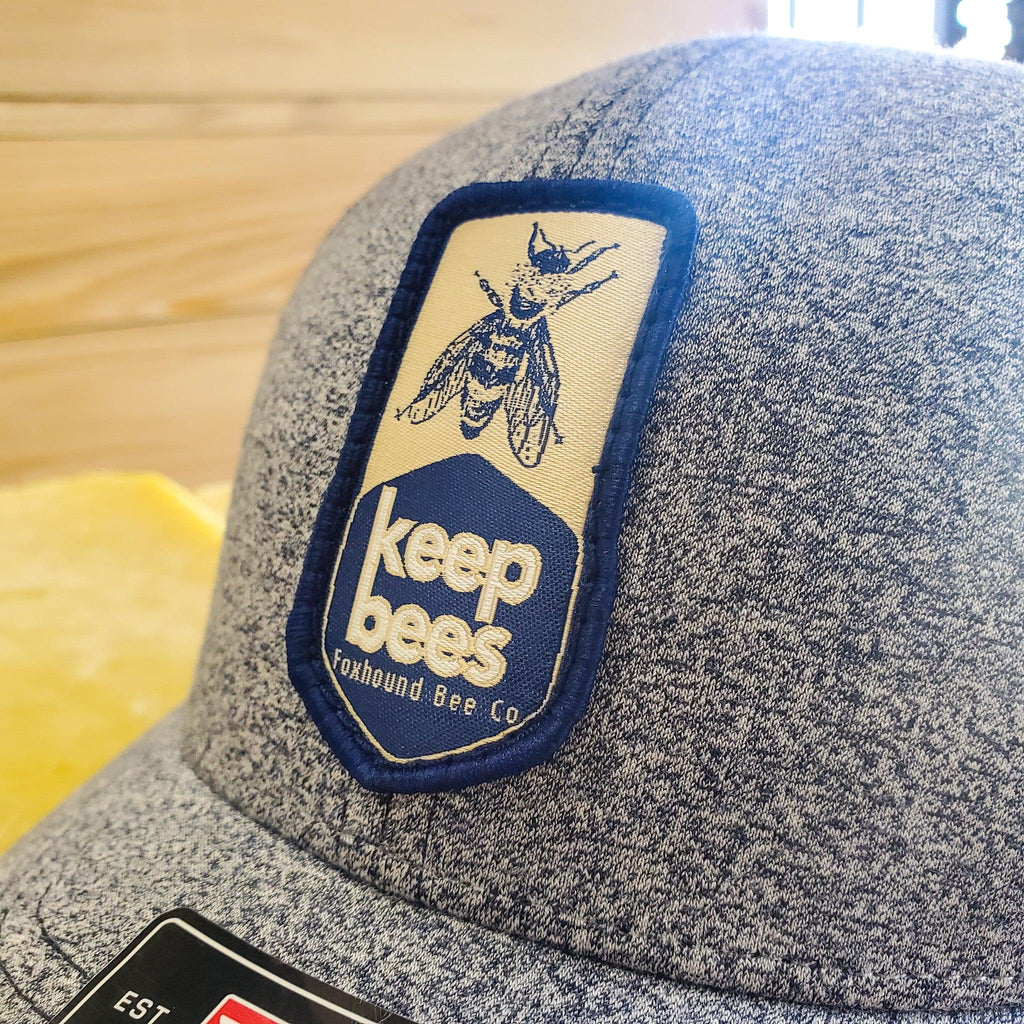 Woven Keep Bees Trucker Hat-Merchandise-Foxhound Bee Company